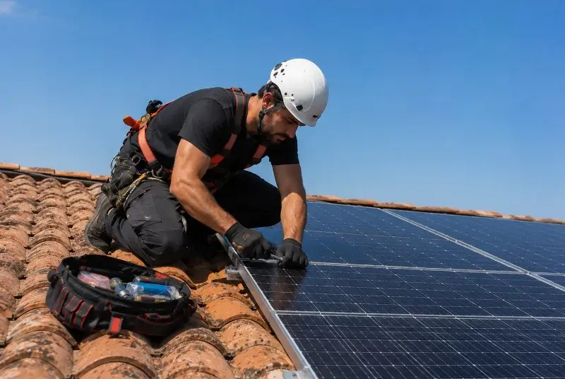 Maintenance et monitoring de panneaux solaires à Buis-les-Baronnies