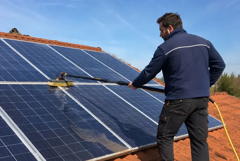 Nettoyage et entretien de panneaux solaires à Buis-les-Baronnies